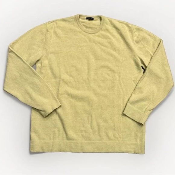 Paul Smith Women's Sweater XL Thin Angora Lambswool Crew Neck Soft Made in Italy - Picture 1 of 8